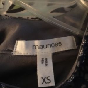 Maurices Dresses - Maurice's Navy Metallic Dress Maurices Dresses - Maurice's Navy Metallic Dress